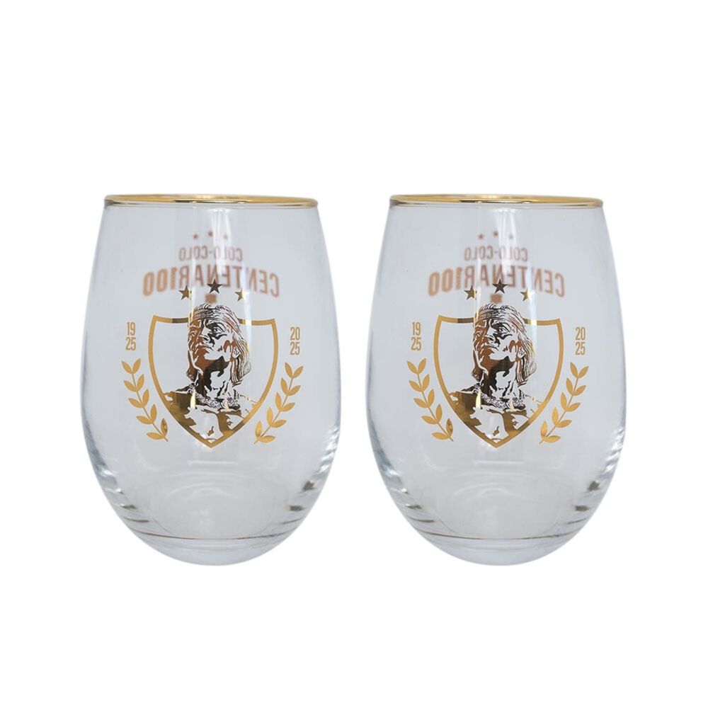 Set Dos Vasos Centenario Colo Colo image number 0.0
