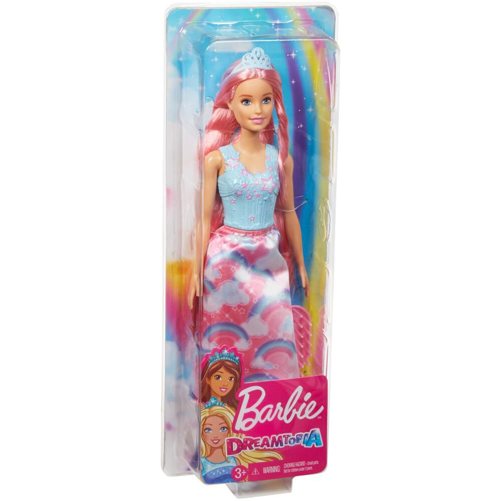 Muñeca Barbie Princesa Peinados Mágicos image number 3.0