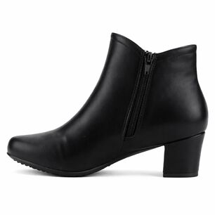 Botin Negro Mujer Casual Chalada Flexib