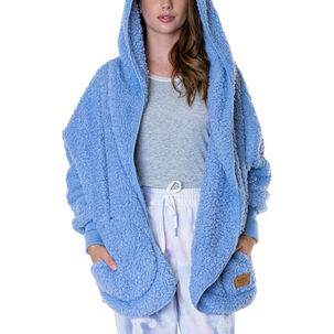 Pijama Mañanita Corderito Capucha Mujer 8561