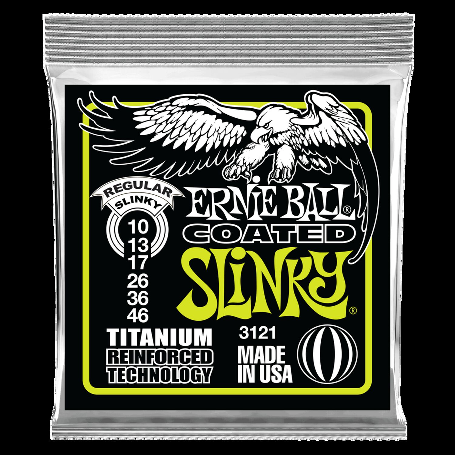 Set De Cuerdas Ernie Ball Slinky Titanium 10 - 46 image number 0.0