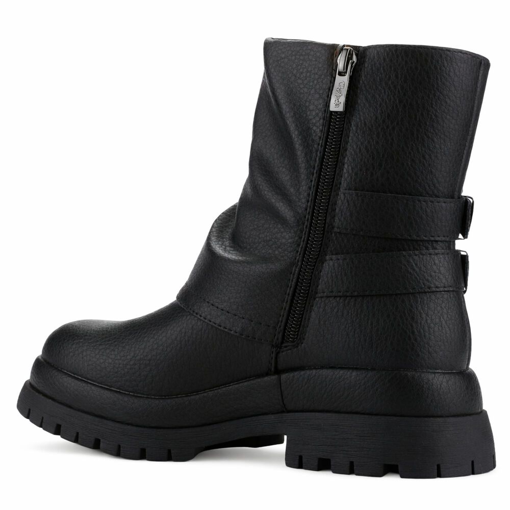 Botin Negro Mujer Casual Chalada Krep image number 3.0