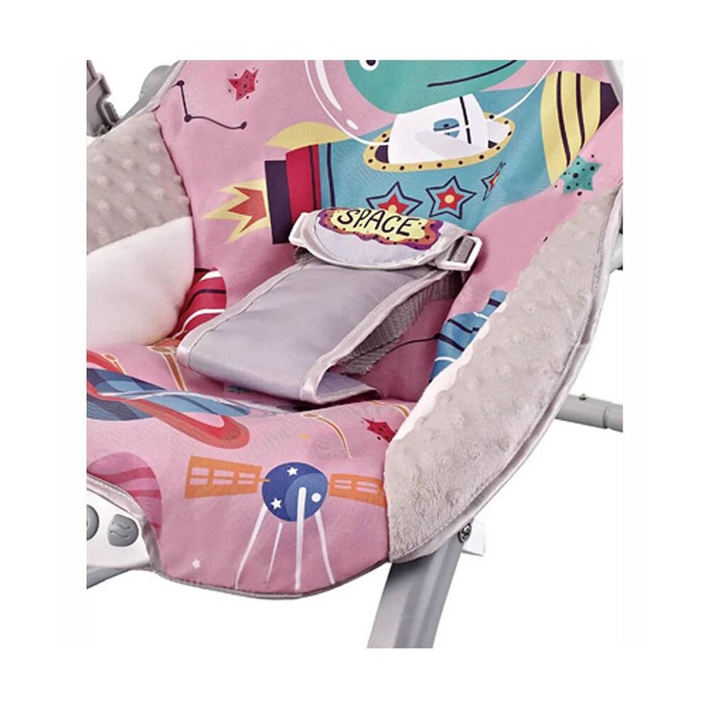 Silla Nido Bouncer Dino Pink image number 3.0