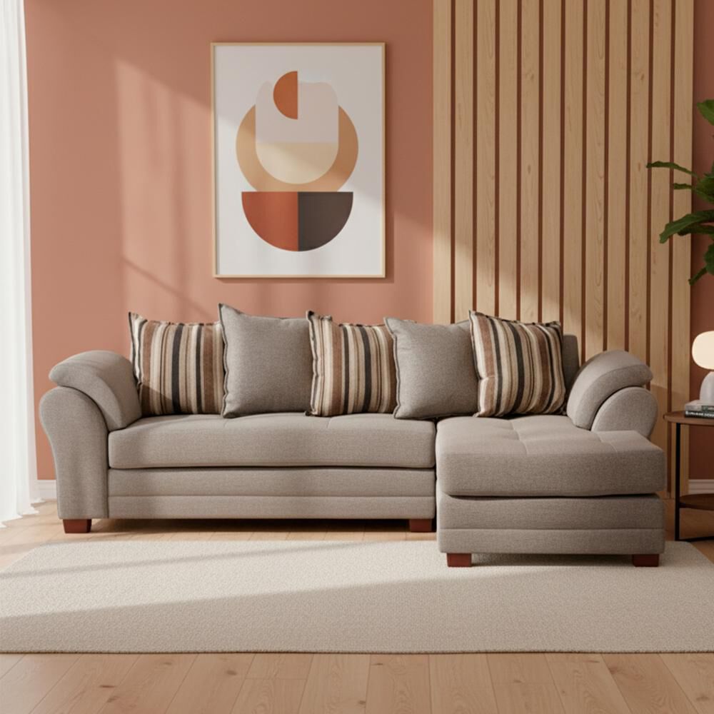 Sofá Seccional Derecho Living Factory Mustang / 4 Cuerpos image number 0.0