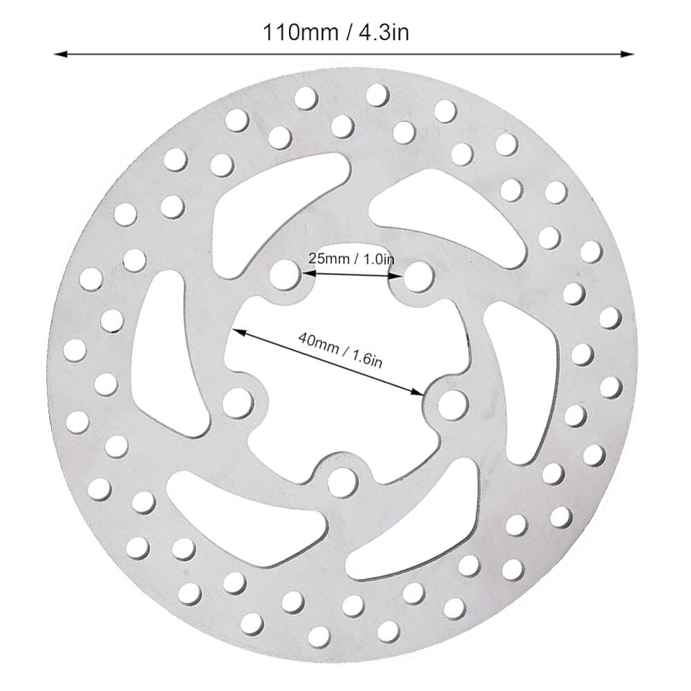 Disco De Freno Scooter Xiaomi Pro, Pro2 Y Otros 120mm image number 4.0
