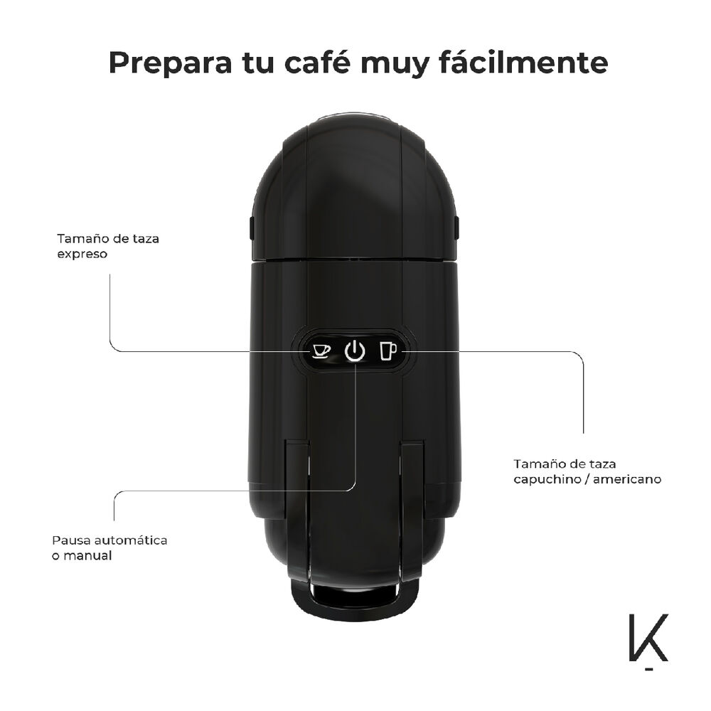 Cafetera Arezzo 4 En 1 Kitchen-it image number 3.0
