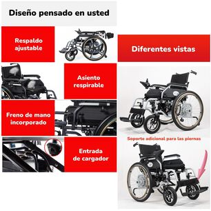 Silla De Ruedas El&eacute;ctrica Plegable Movix By Lubabycas