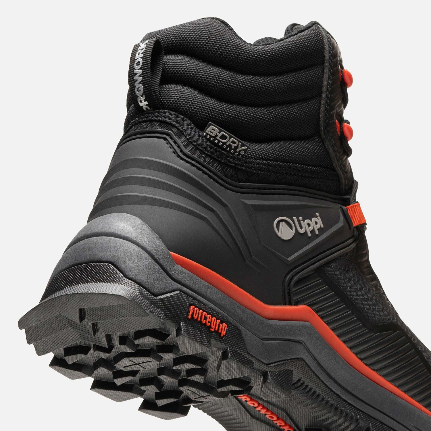 Zapato Seguridad Lippi Pro Work Hombre Stratos High Rojo image number 3.0