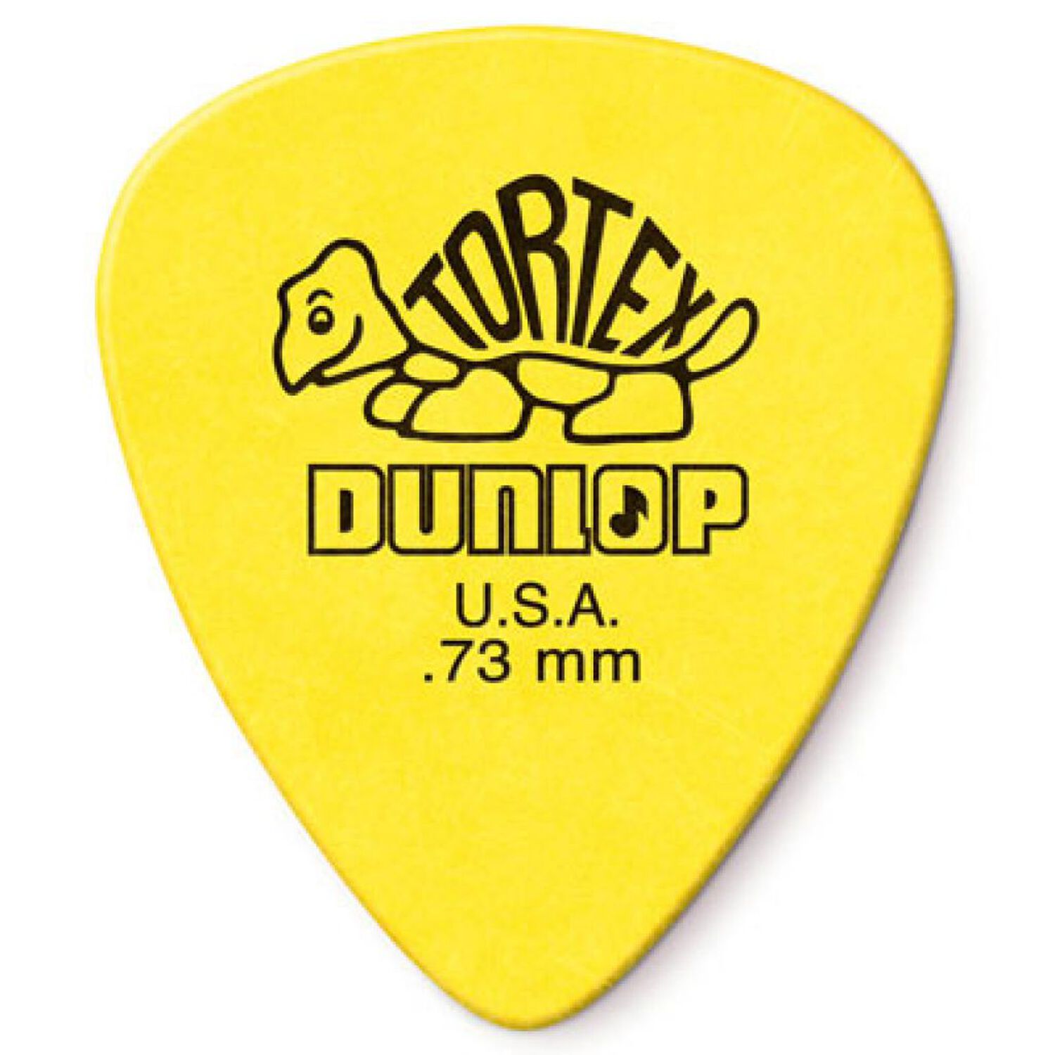 U&ntilde;etas Dunlop 418 Tortex Standard 0.73mm Pack 12un image number 0.0