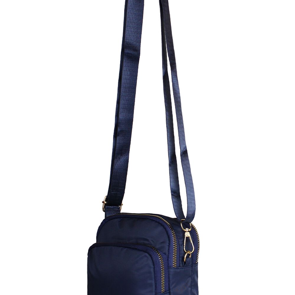 Cartera Bandolera Isa Azul Anabella Sachi image number 2.0