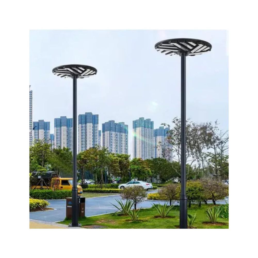 Foco Farol Led Solar Exterior Ufo Disco Urbano 3000w Tubo L image number 5.0