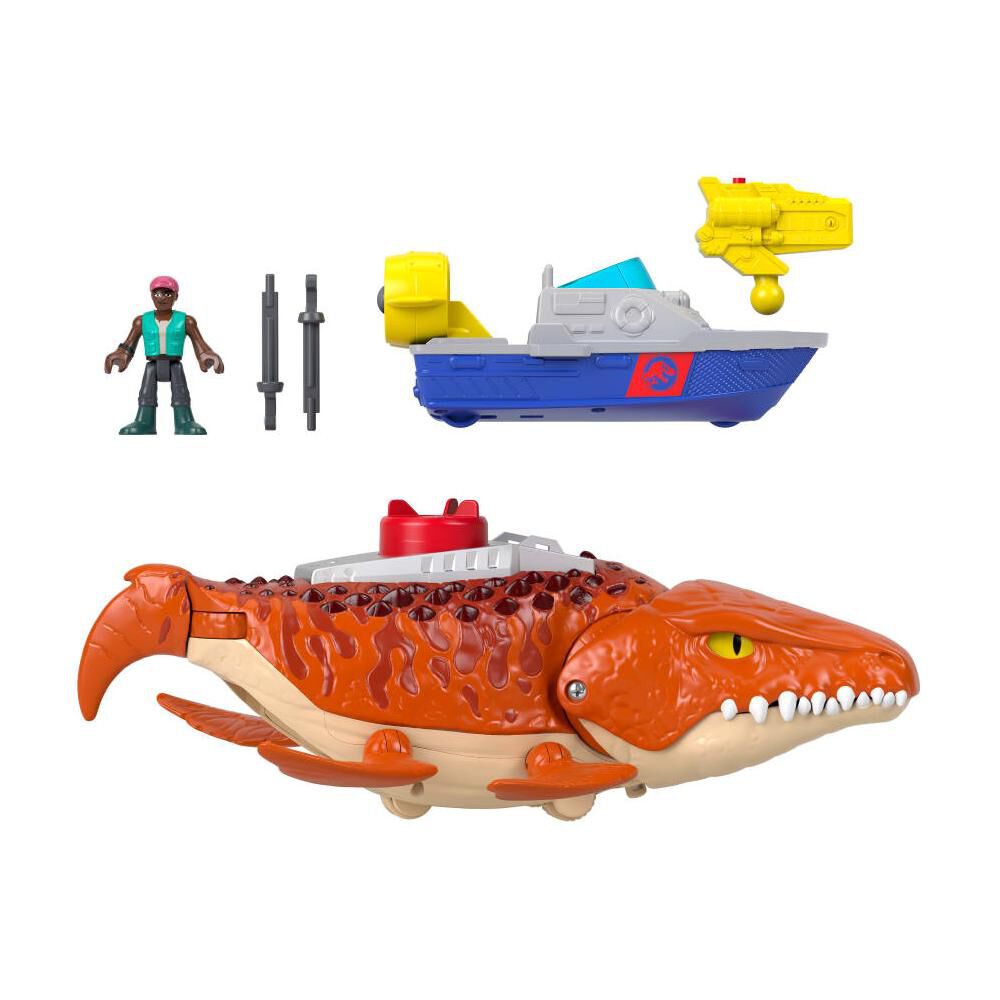 Cangrejo Travieso Imaginext Rebirth Mosasaurus Caza Y Muerde image number 4.0