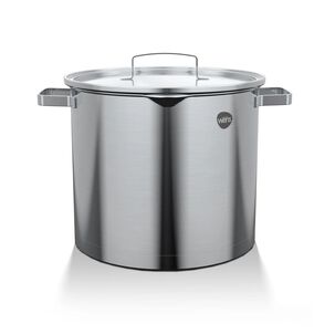Cacerola Alta Acero Inoxidable 24cm Cocina Con Tapa Wens