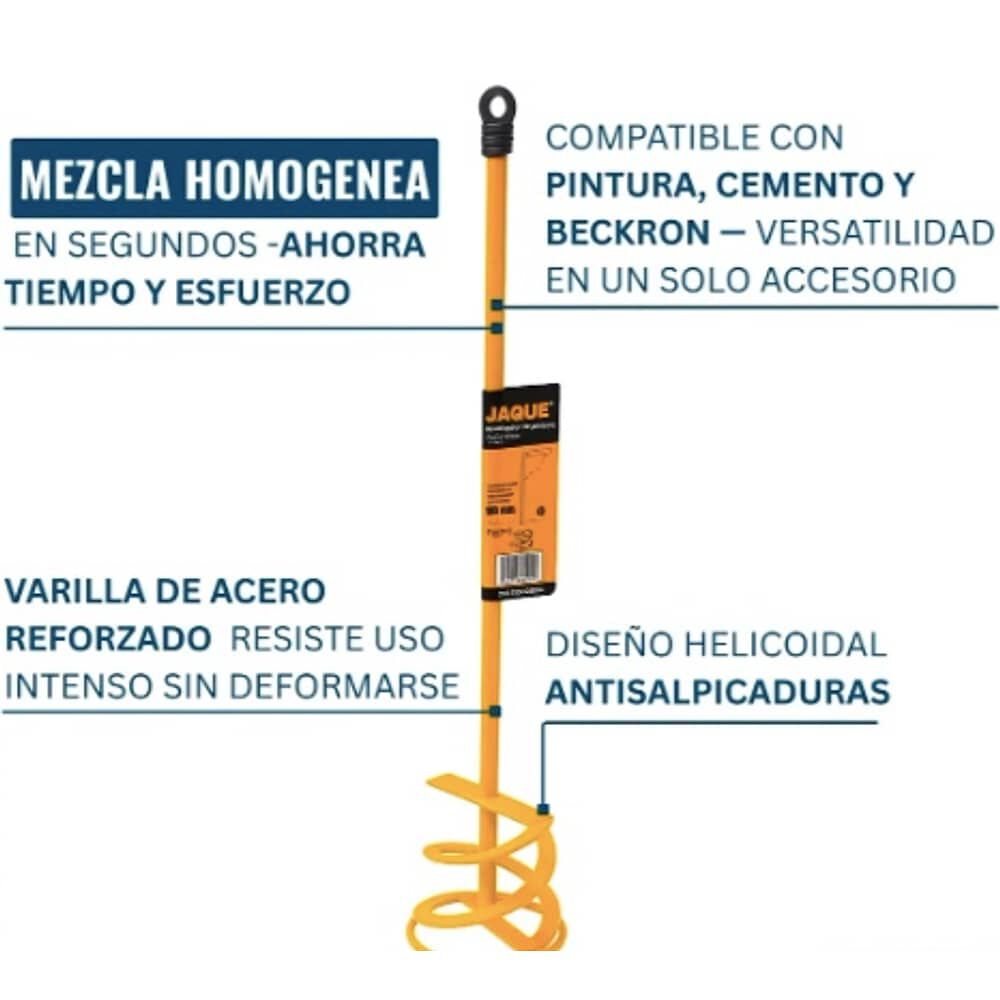 Revolvedor De Mezcla Para Beckron Pintura Y Cemento image number 2.0