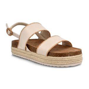 Sandalia Mujer Bata Saya Blanco