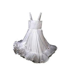 Falso Vestido Cueca China Falso Competencia 8 Ruedos Nylon