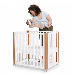 Cuna De Madera 4 En 1 Koya Wood Blanco