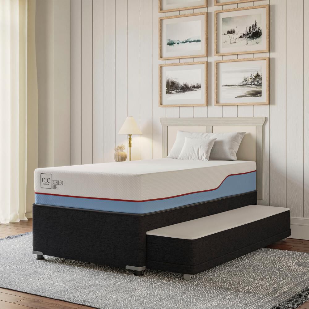 Cama Nido Cic Divan / 1.5 Plazas / Base Funcional + Respaldo image number 9.0