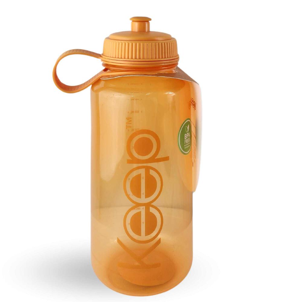 Botella Keep 1 Litro Sport Gym Ejercicio Naranja image number 0.0