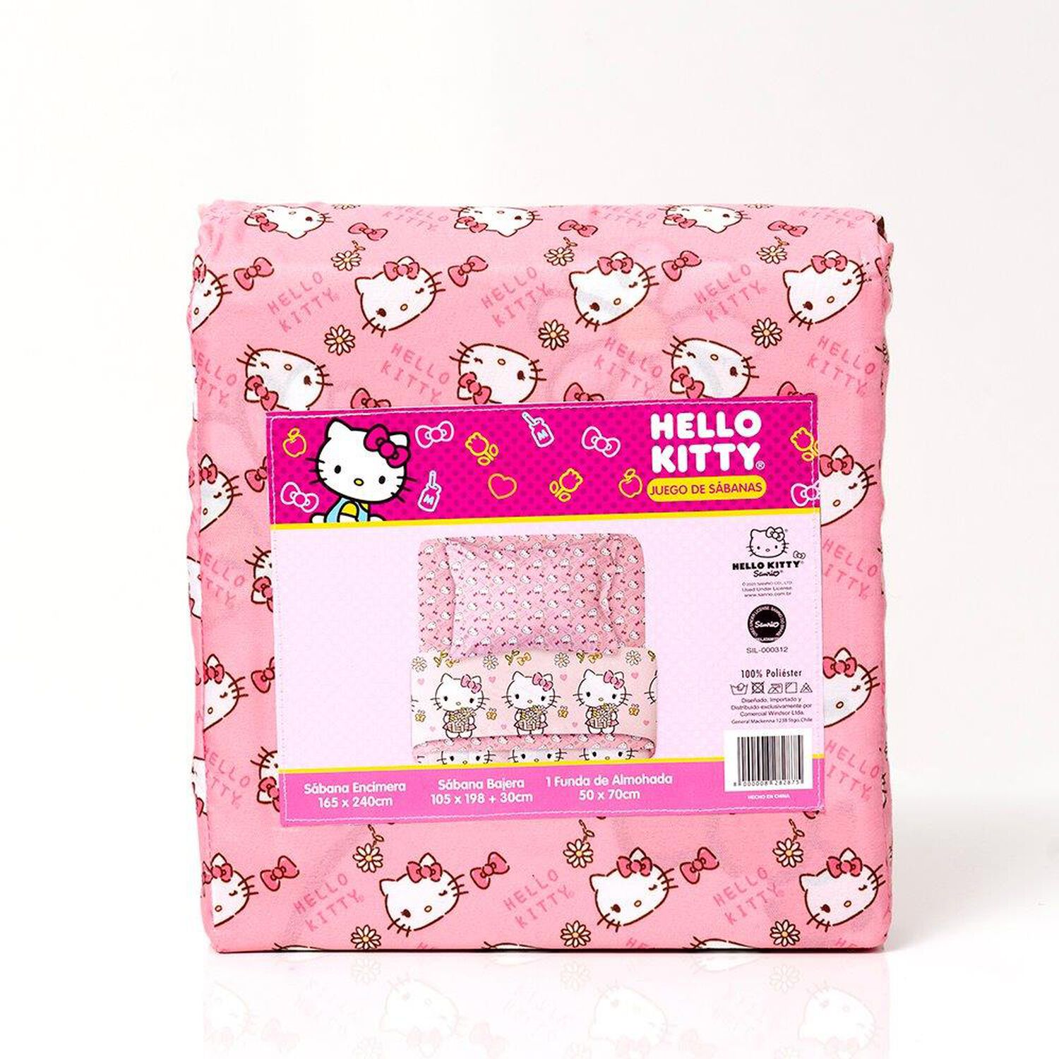 Sabana 1.5 Plazas Sanrio Hello Kitty Margarita image number 2.0