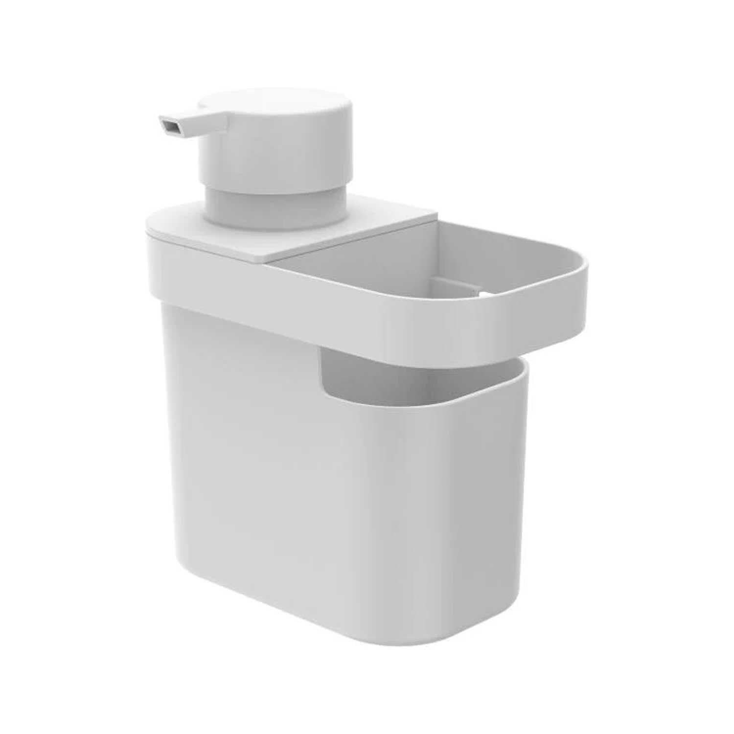 Dispensador De Detergente Y Organizador Trium 650 Ml Blanco image number 0.0