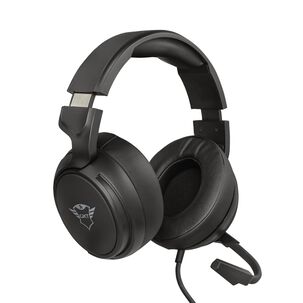 Audifonos Gamer Trust Pylo Gxt 433k Black Multiplataformas