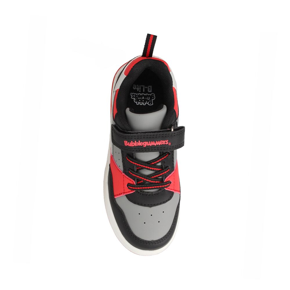 Zapatilla Ni&ntilde;o Bubblegummers Dakar Gris-rojo image number 3.0