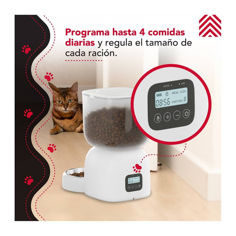 Dispensador Comida El&eacute;ctrico Thor Pet Auto Feeder image number 4.0