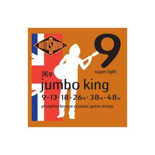 Set Guitarra Electroac&uacute;stica Rotosound Jk9 (jumbo King)