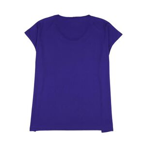 Polera Manga Corta Cuello Redondo Aplicaci&oacute;n Lace Mujer Sexy Large