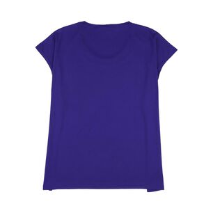 Polera Manga Corta Cuello Redondo Aplicaci&oacute;n Lace Mujer Sexy Large