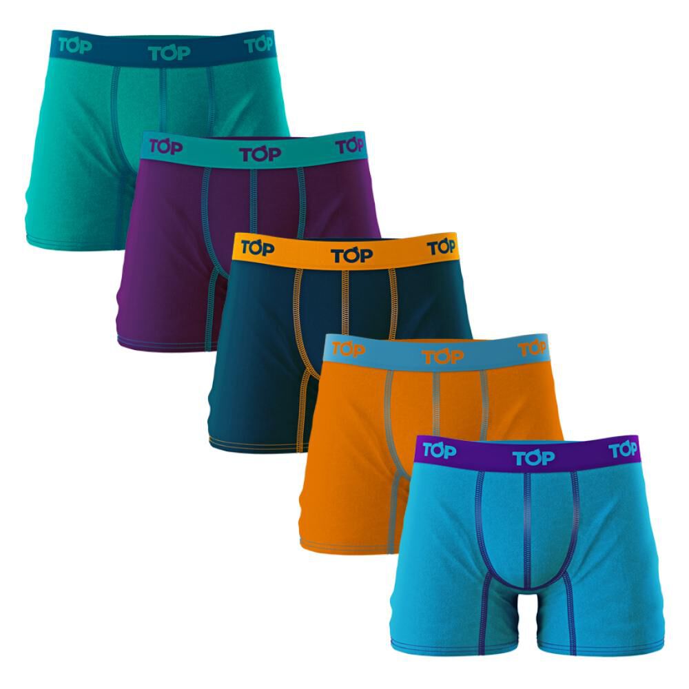Pack Boxer Hombre Top / 5 Unidades en Oferta | Hites.com