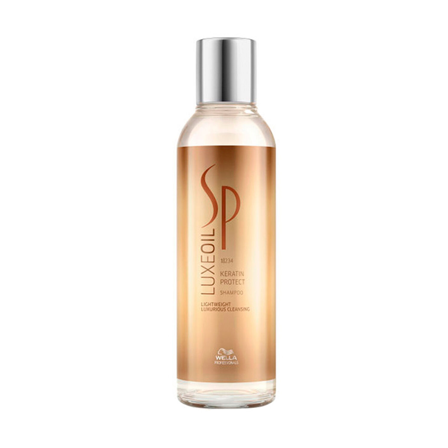 Wella - Shampoo Reestructurante Keratin Protect Luxeoil Sp 200 Ml image number 0.0