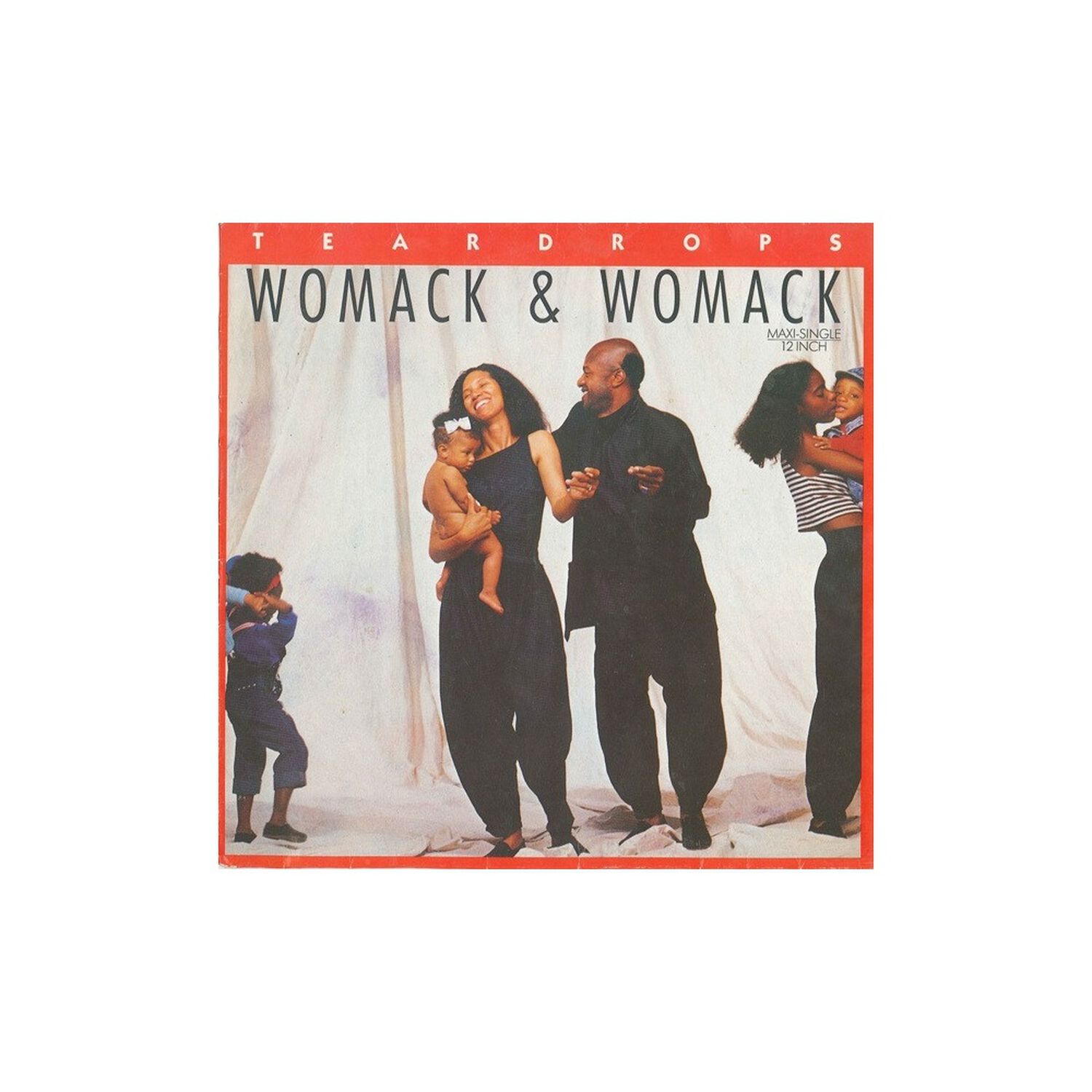 Womack & Womack - Teardrops | 12" Maxi Single Usado image number 0.0
