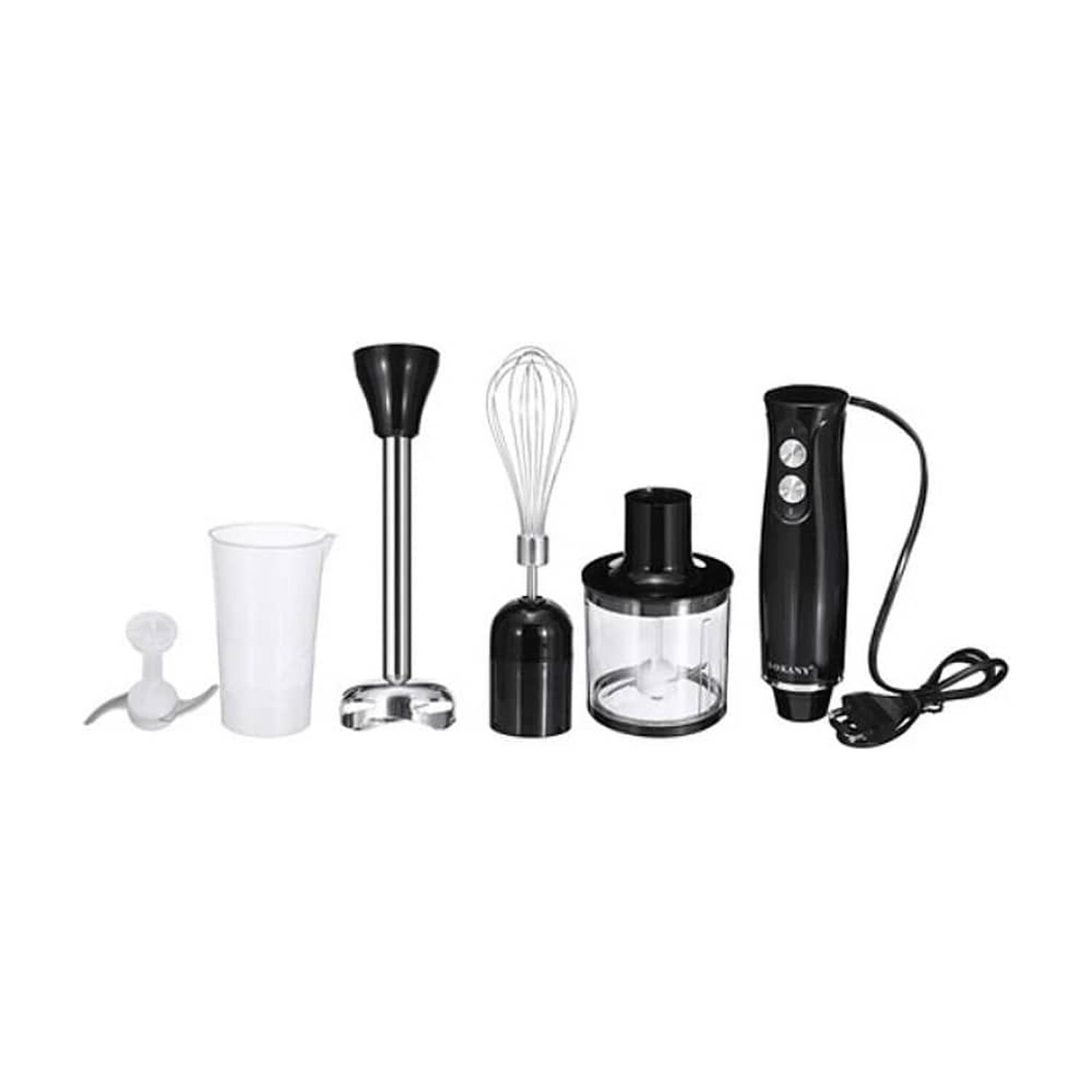 Batidora De Mano 4 En 1 Con Cuchillas Extraibles 500w image number 5.0
