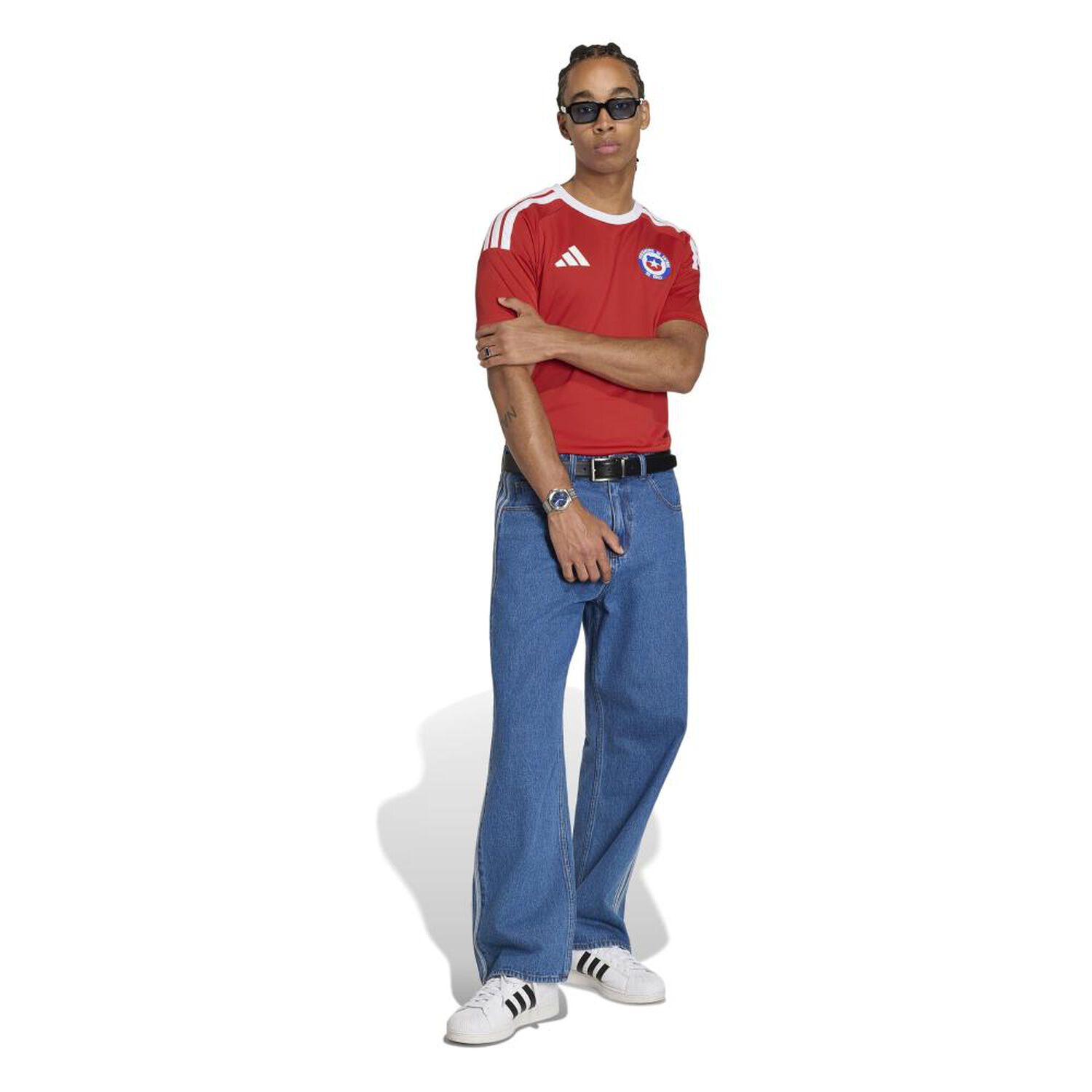 Polera Chile Adidas Kb3427 image number 2.0