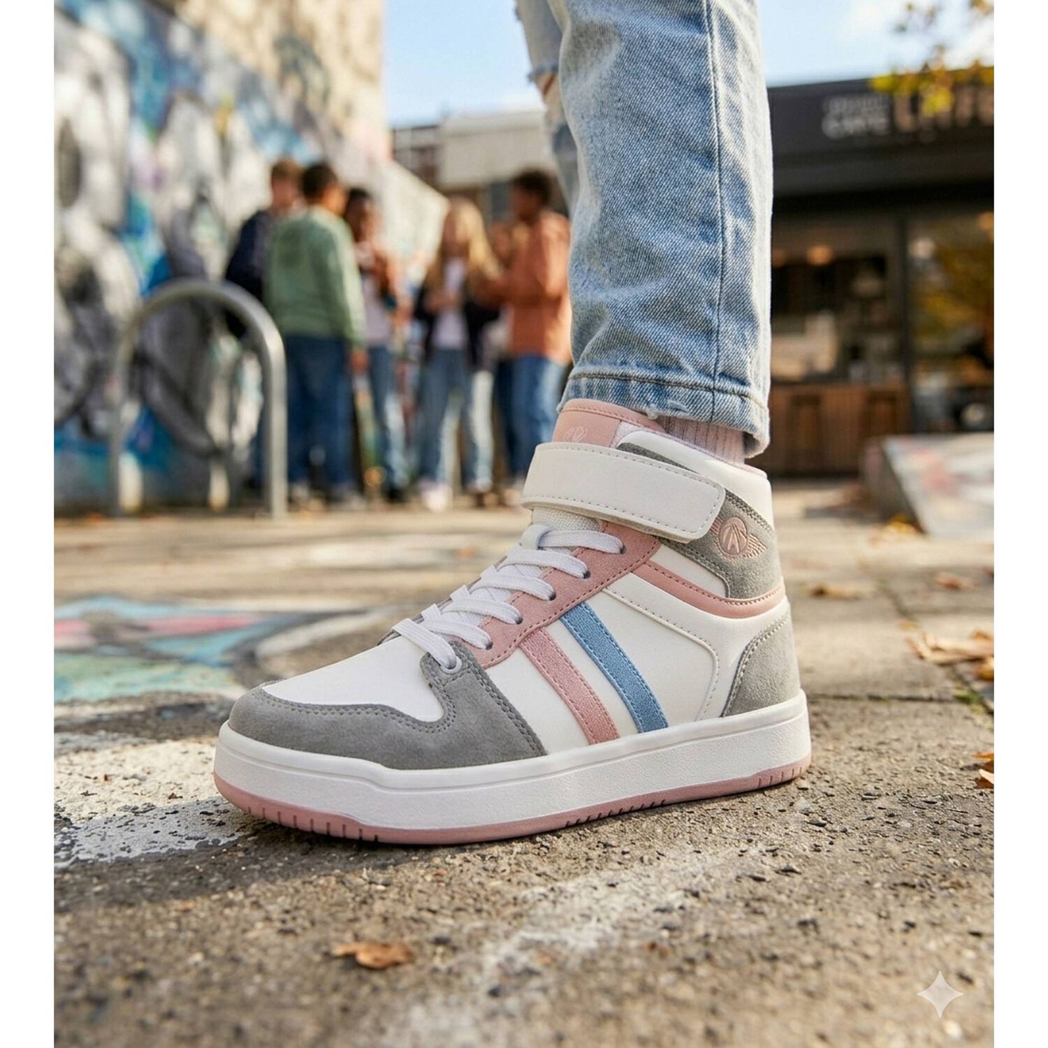 Zapatilla Urbana Erica Rosado Bamboo image number 4.0