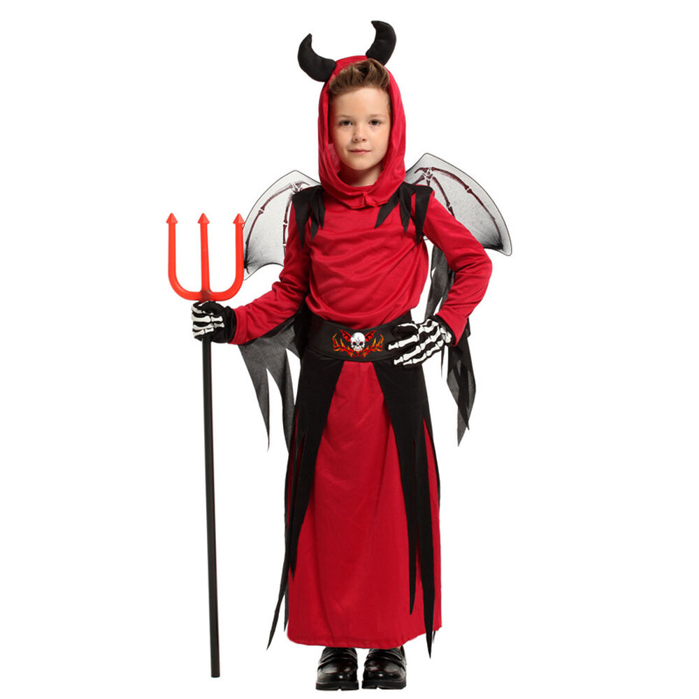 Disfraz Cosplay Diablo Demonio Infantil image number 4.0