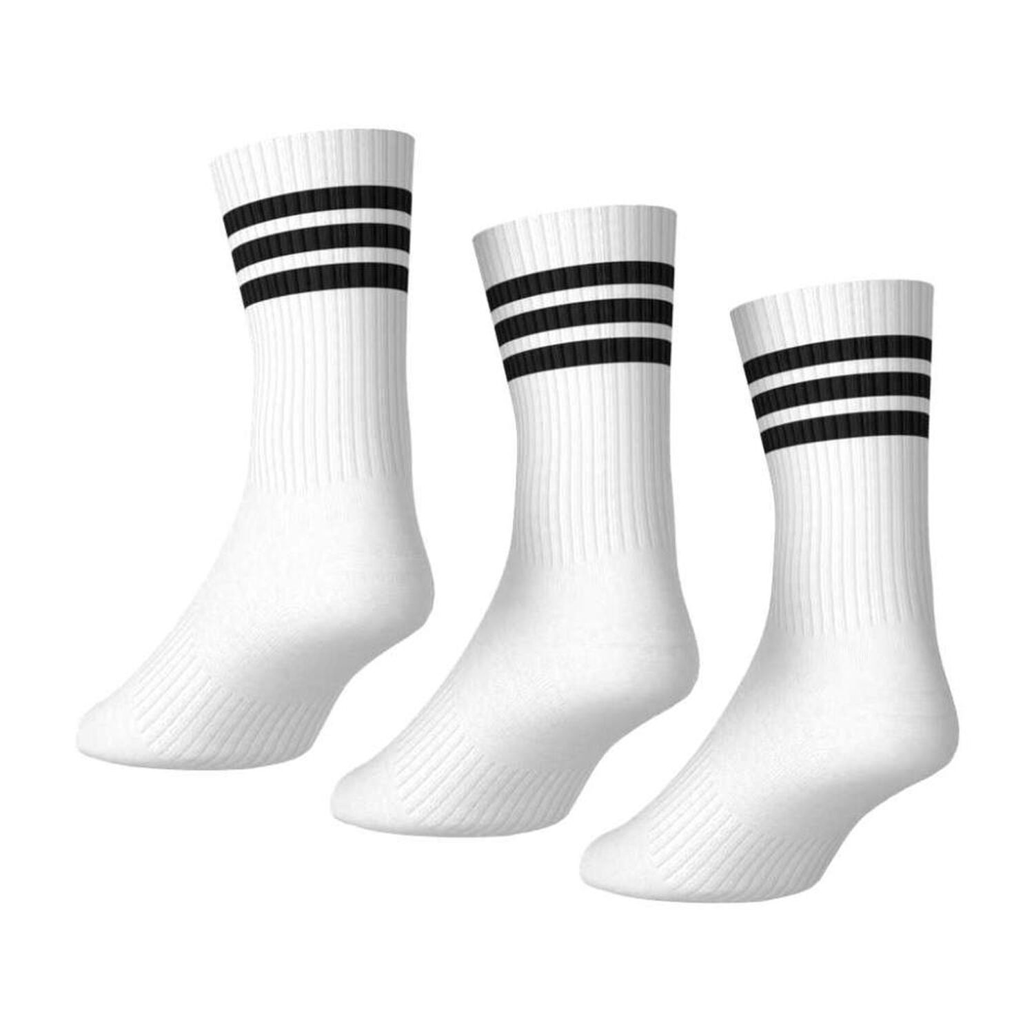 Calcetines Hombre Adidas 3s Ess C Crw 3p image number 8.0