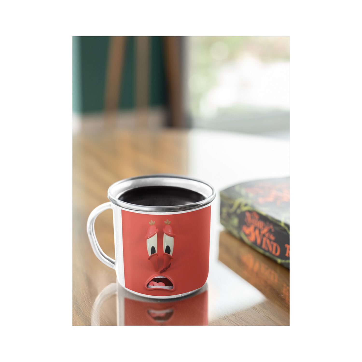Taza Enlozada Lechera Don Cangrejo Bob Esponja Animado image number 2.0