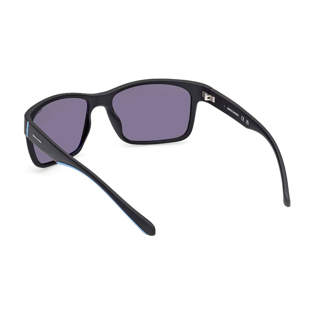 Lentes De Sol Negro Espejados Skechers image number 3.0