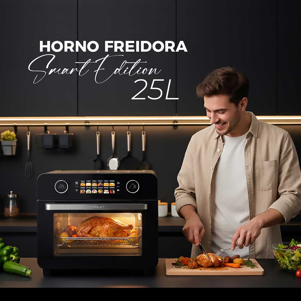 Horno Freidora De Aire Smart Edition 25 Litros Kitchen-it image number 2.0