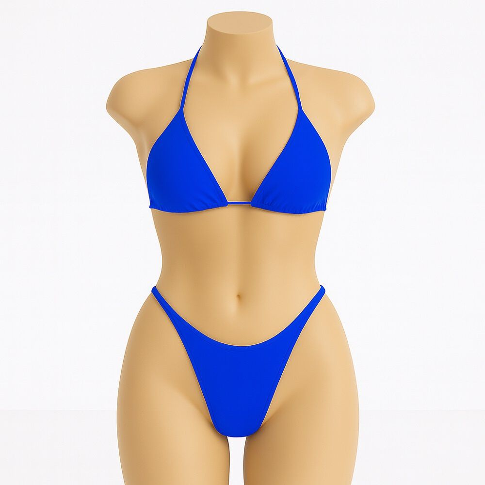 Traje De Ba&ntilde;o Mujer Con Realce Minibikini Brasile&ntilde;o 2022 image number 1.0