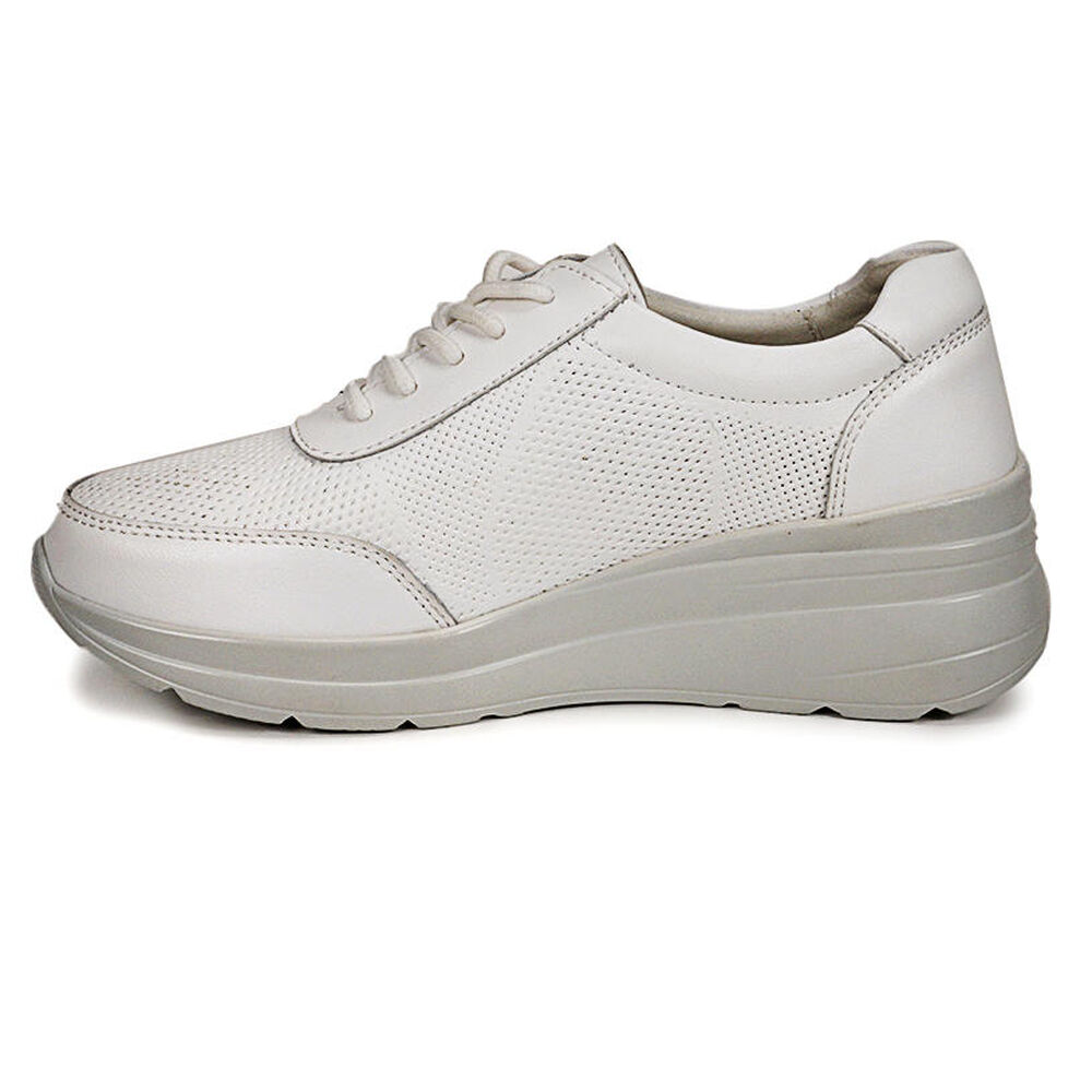 Zapatilla Cuero Garazi Blanco image number 4.0