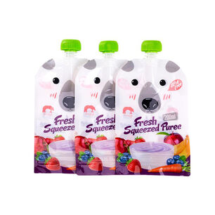 Bolsa De Alimentaci&oacute;n Reutilizable Squeeze Para Papilla Bebe