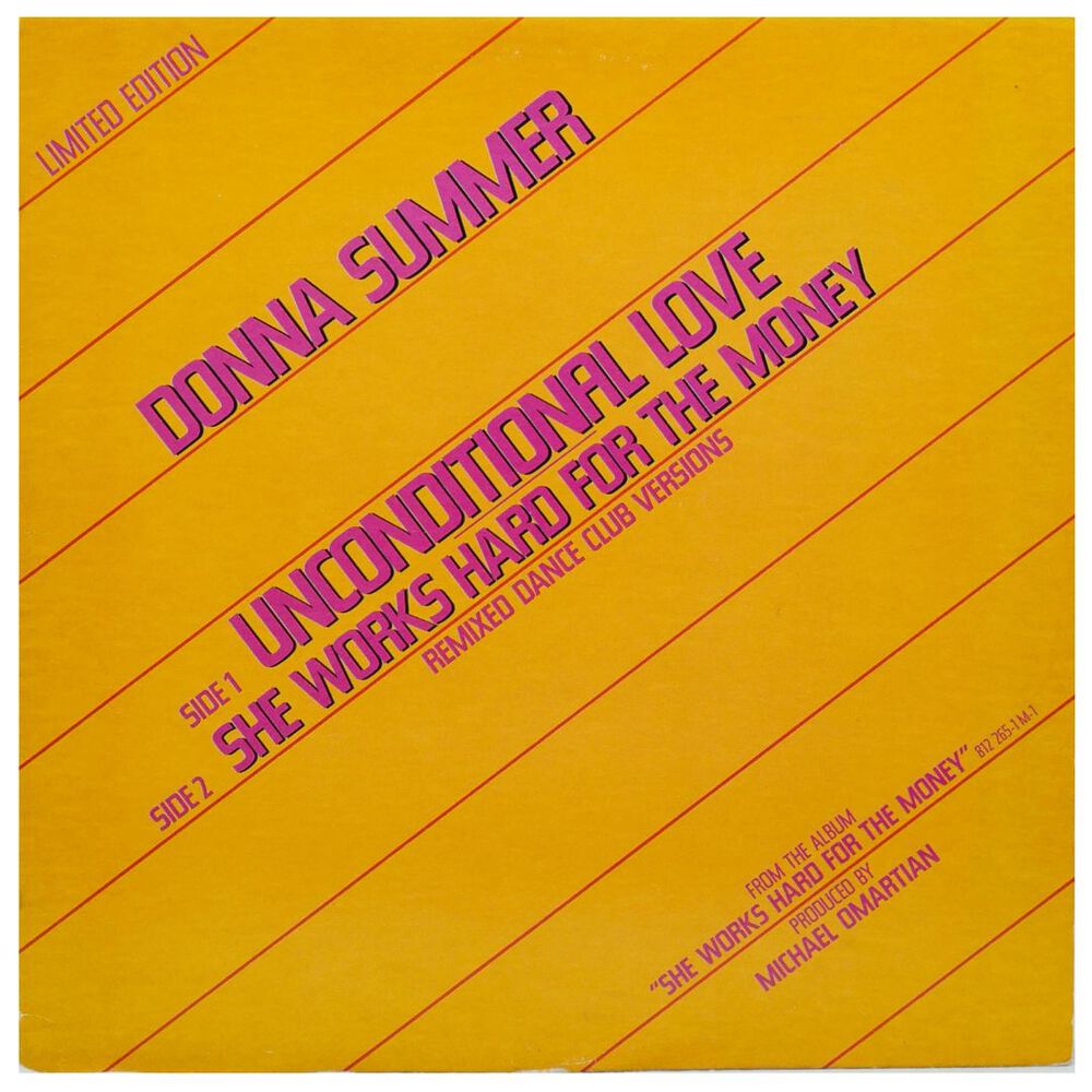 Donna Summer - Unconditional Love | 12" Maxi Single Usado image number 0.0