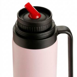Termo Matero 1 Litro Acero Inoxidable Con Vertedor Matero Cebador Halten Rosa