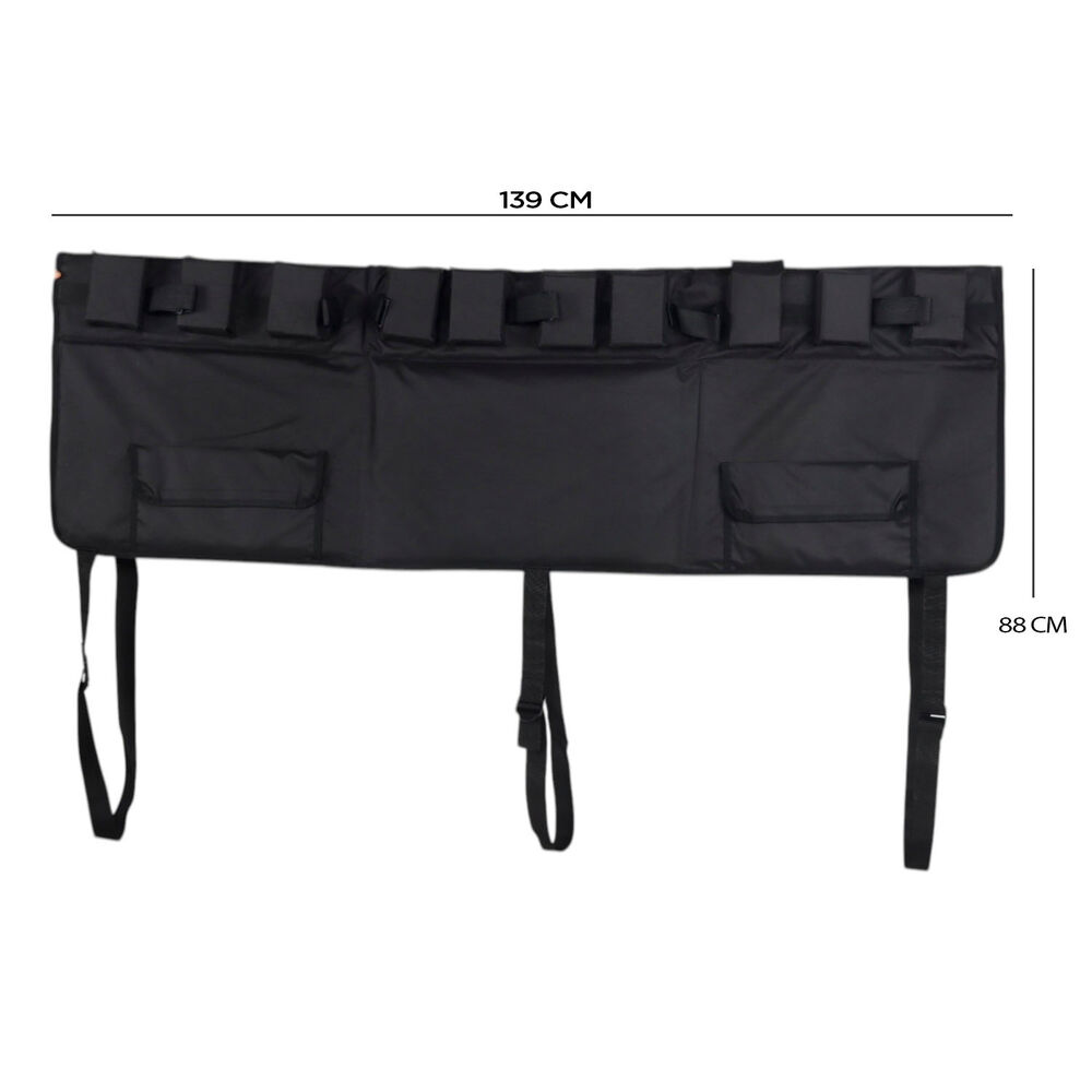 Pad Bicicleta M 139 X 88 Cm Negro image number 6.0