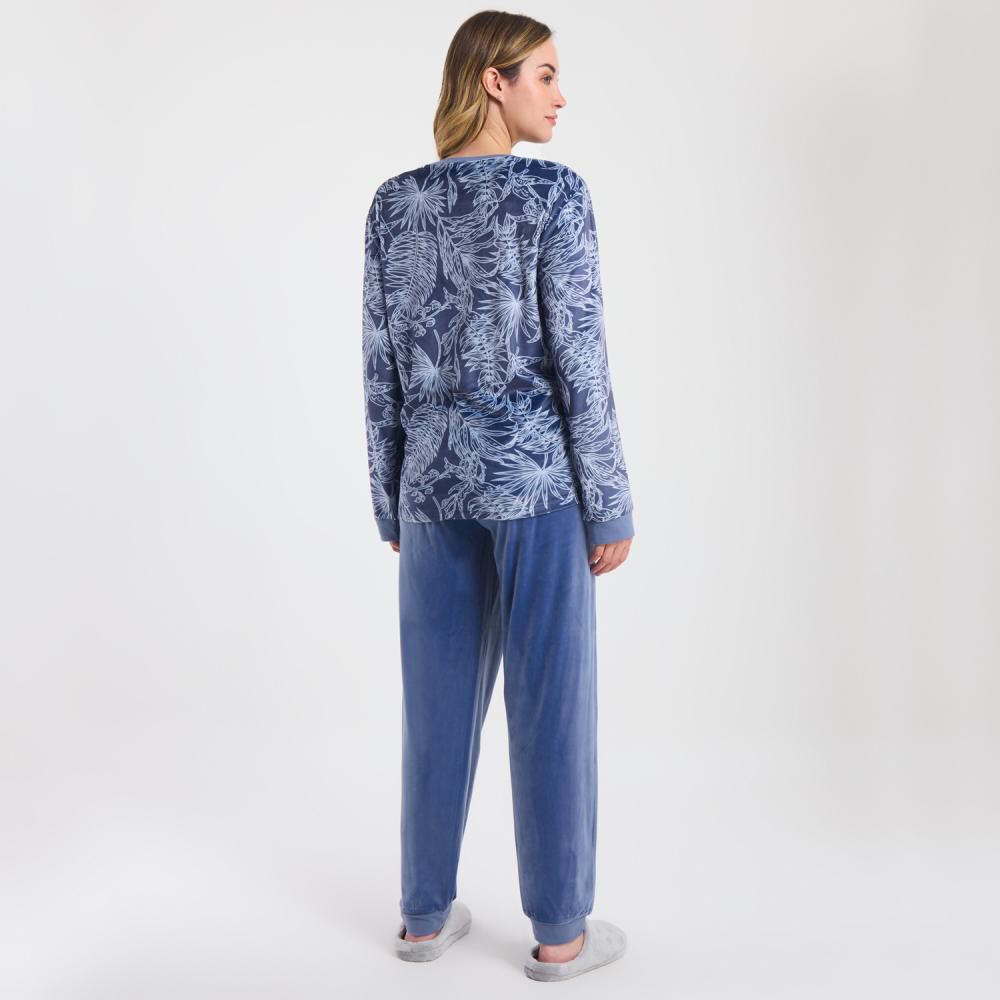 Pijama Manga Larga Mujer Lesage image number 3.0