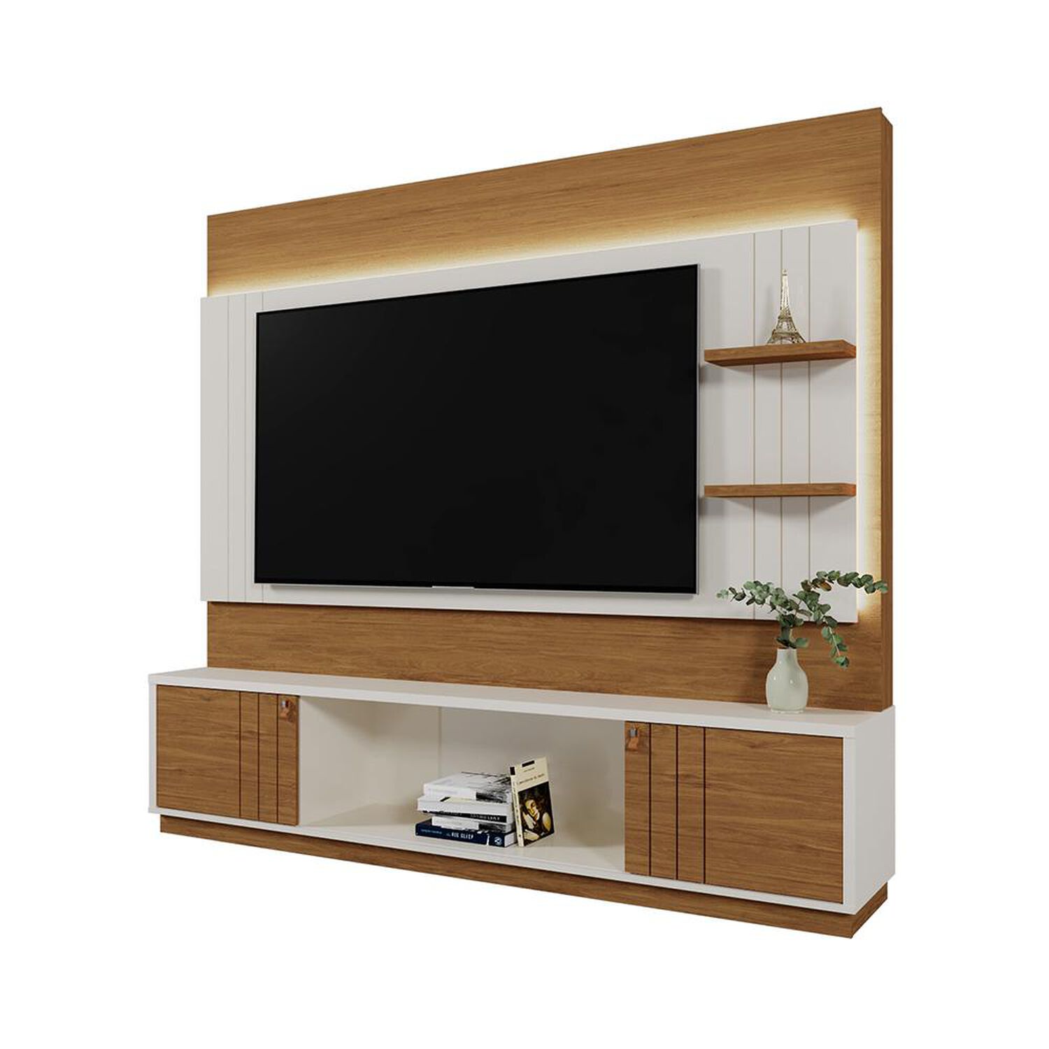 Rack Vekkahome Home Tv Guiaba / 2 Puertas image number 2.0